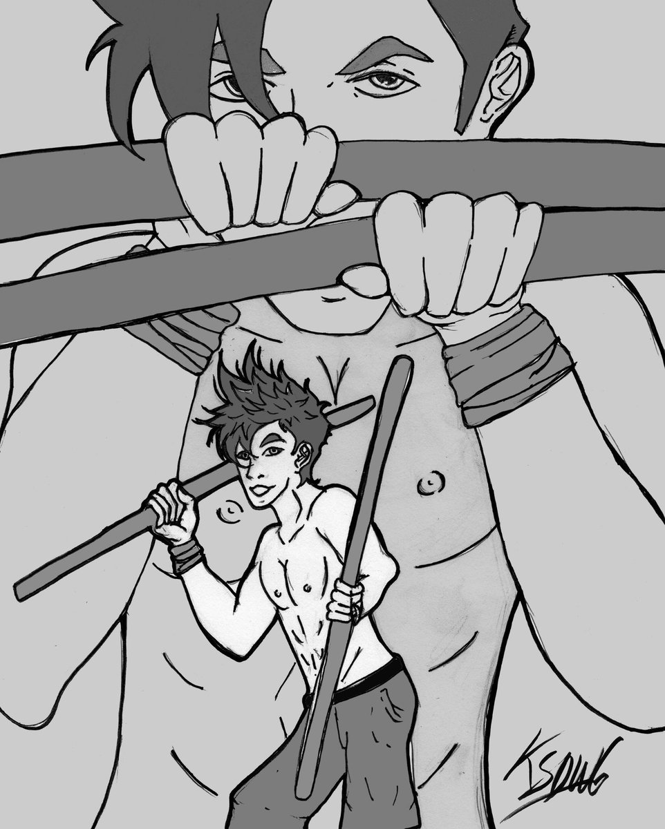 kevsdwg's tweet photo. " Baton " 
N'hesitez pas à rt pour faire decouvrir mes dessins ! Merci #ksdwg 😁
#draw #passion #illustration #dessin #drawing #french #creat #invention #pencil #art #arts #mangas #manga #hopeyoulike #instadraw #mangaka #addicted #eyes #hair #like  #doodle #scketch #book #artbook https://t.co/5EEqDs0n81
