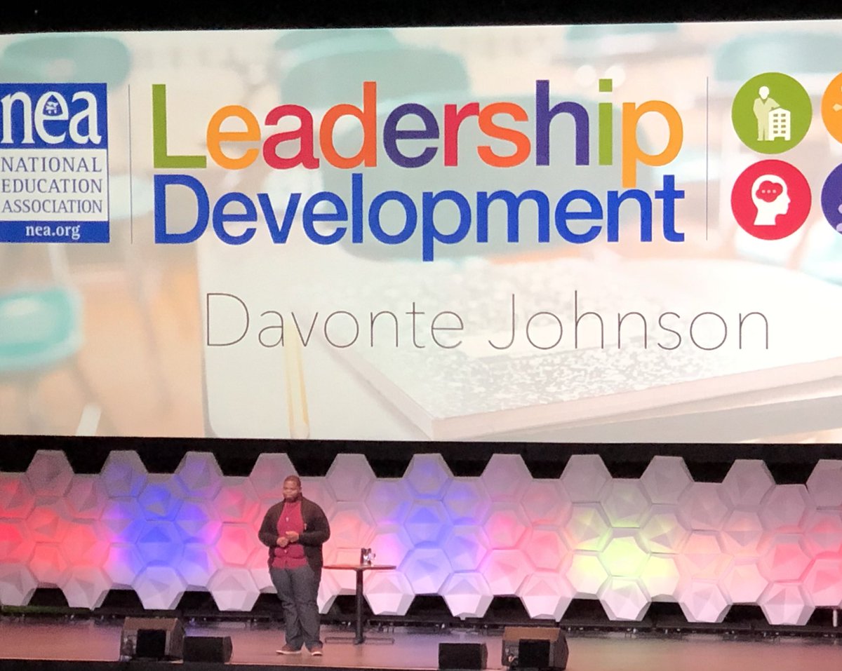 “The ones who are mostly impacted by the policies must be at the table.” -Davonte Johnson #NEASummit #RestorativeJustice #StudentVoice