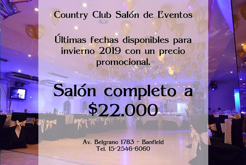 Country Club Salón De Eventos tweet media
