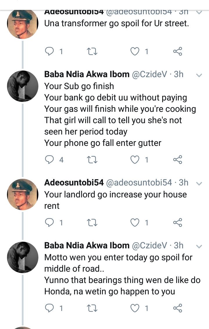 I know some mad people on twitter