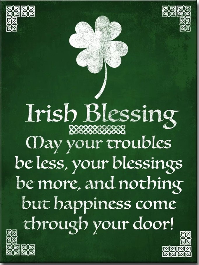 CSLBrockton's tweet photo. Happy St. Patrick's Day from the Connemara Family to yours! ☘ https://t.co/dJ8OO3BZ2P