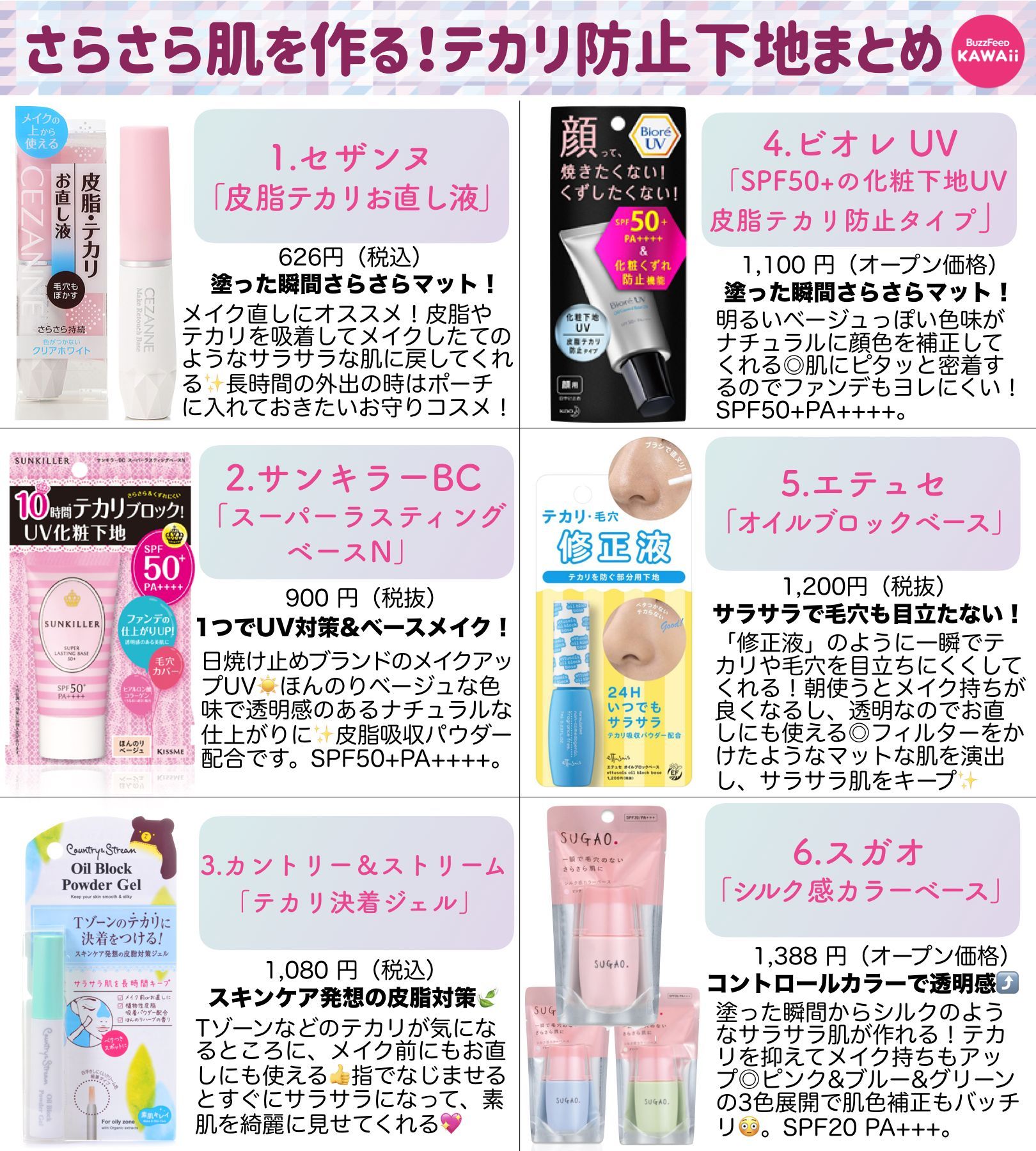 顔に油田を抱えている人必見 テカリ防止アイテムを集めてみました 話題の画像プラス