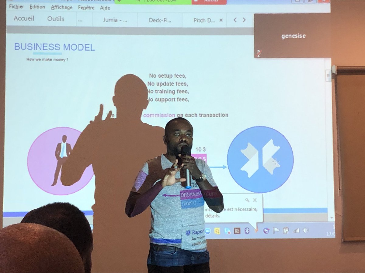 .<a href="/Tikkeo_app/">TIKKEO</a> makes tickets for concerts, events, transportation, etc., available in an app to save time and increase reach aimed at Francophone Africa #DakarNetworkAngels #angelinvestment <a href="/ABANAngels/">ABAN Angels</a> @VC4Africa <a href="/AkebeVentures/">Akebe Ventures</a> <a href="/africatechie/">Rebecca Enonchong</a>