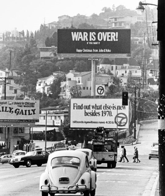WAR IS OVER! (If You Want It) - Fonts In Use