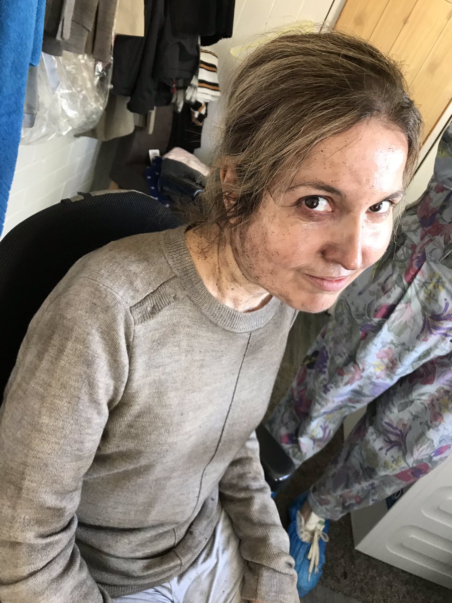 ScatteredPicsUK's tweet photo. Having so much fun on the @ObsessionBFI set !! We appear to spend much of our time rolling around on the floor and getting all dirty!!
#ObsessionShortFilm
@bfinetwork #BFI #Drama https://t.co/amnX88u4Mv