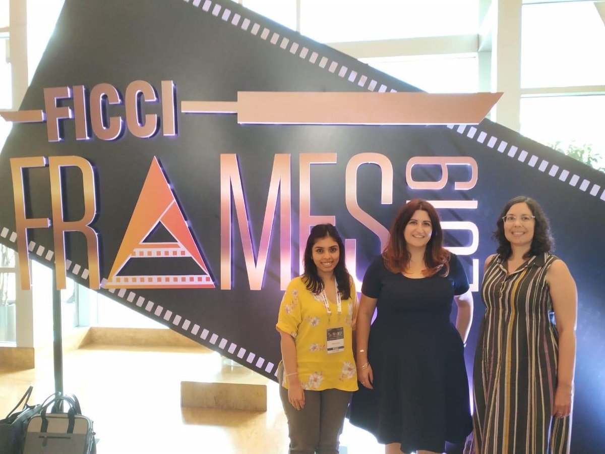 ArmozaFormats's tweet photo. Louise Melzack just came back from a great week in India! 🇮🇳 We are so thankful to everyone for making her feel so welcome!
#ArmozaEverywhere #armozaformats #FicciFrames19 #India https://t.co/iLJ90PrHtB