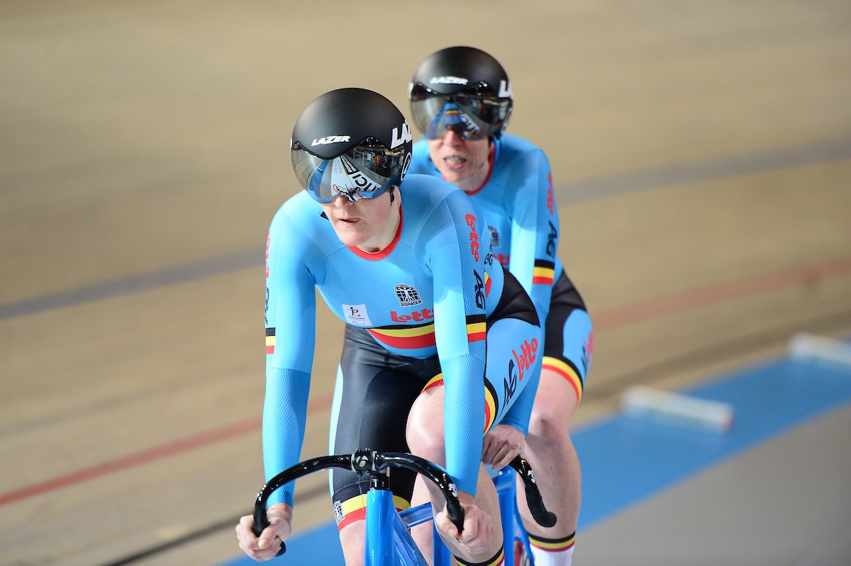 tandem track cycling