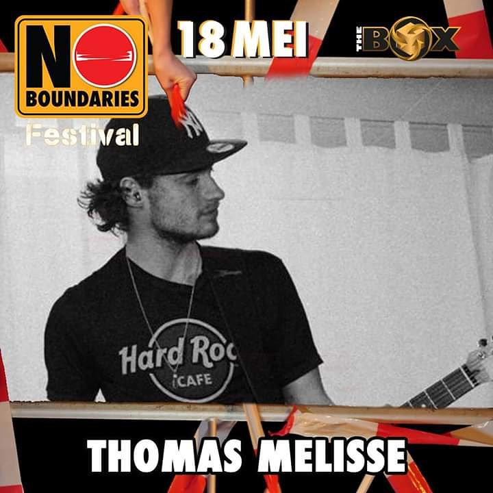 Tilburgs talent Thomas Melisse in mei op No Boundaries festival in Hilvarenbeek
 #hilvarenbeek #festival #Tilburg #singersongwriter #live