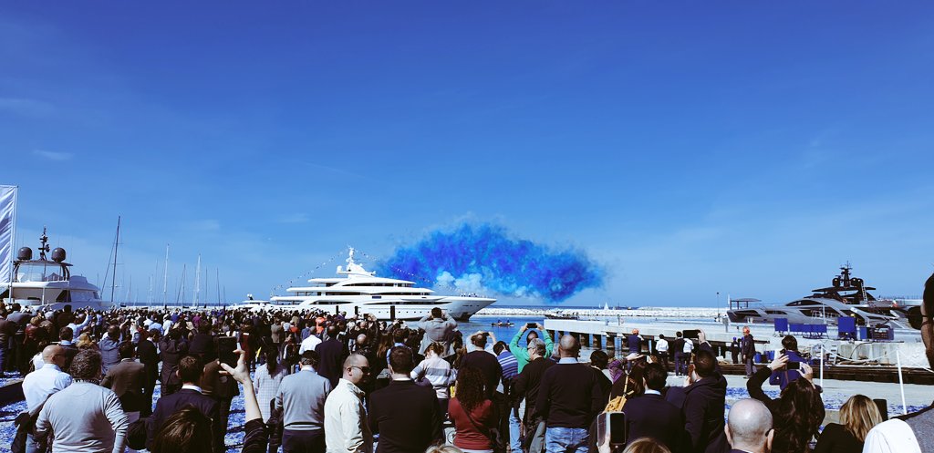 MYSYachting's tweet photo. And she is floating at last.... https://t.co/6nPHkmCdwc