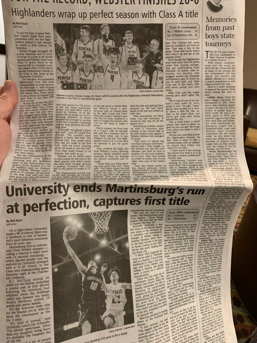 WvReignHoops's tweet photo. The standard is THE STANDARD ⛈ @_DOG6 @Rodney_Bucklew #ReignElite #StateChamps #StillDon'tBelieve??? https://t.co/MAZ1v4rvl2