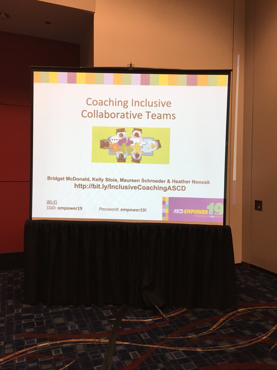 learning4ALL205's tweet photo. Our awesome special education coaches getting ready to present at National ASCD conference https://t.co/YCiLis9BZy