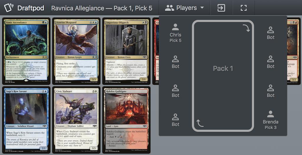 Draftpod: MTG Draft and Sealed Simulator