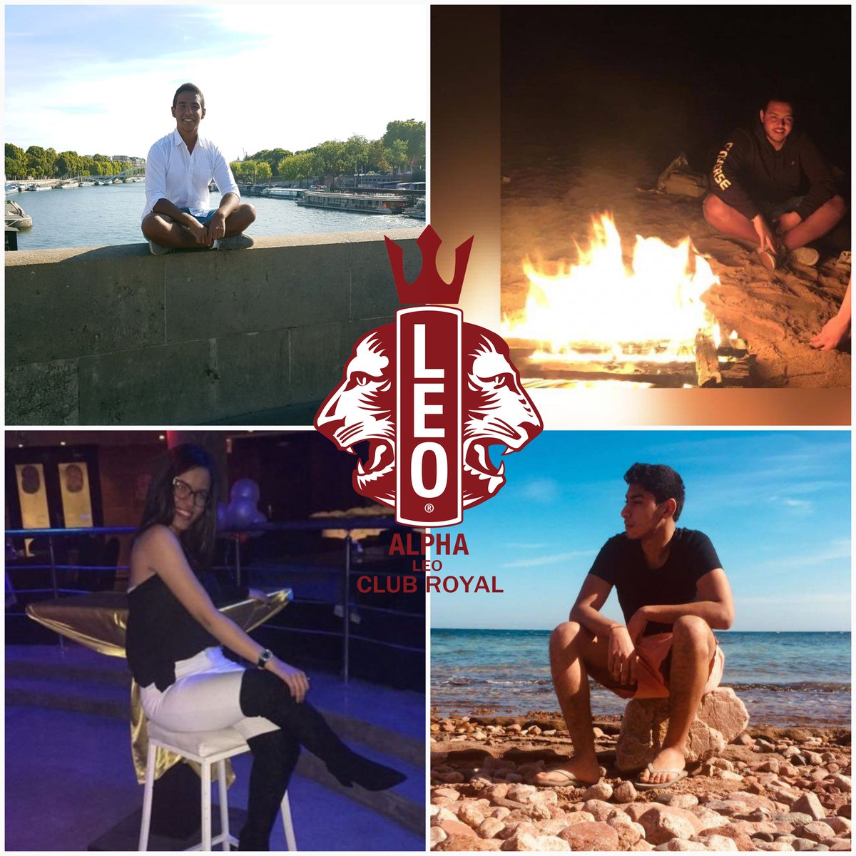 AlphaLeoRoyal's tweet photo. Congrats on our high boards of our club alpha leo royal of this year 2018/2019😍👑
1.Fares Nader--->President
2.Youssef Waleed--->Vice President
3.Lara Nader---->Secretary
4.Mina Farid---->Treasurer https://t.co/hjbcTdZP1d