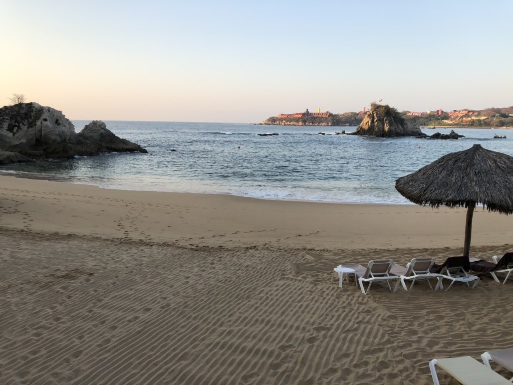 ms_etherington's tweet photo. Last morning of Mexican sunshine on our faces ☀️🌴🇲🇽 #MarchBreak2019 #vacay #earlymornings #hotsun #lotsofsunscreen #Huatulco #Dreams #Mexico https://t.co/WgtDMzkIdP