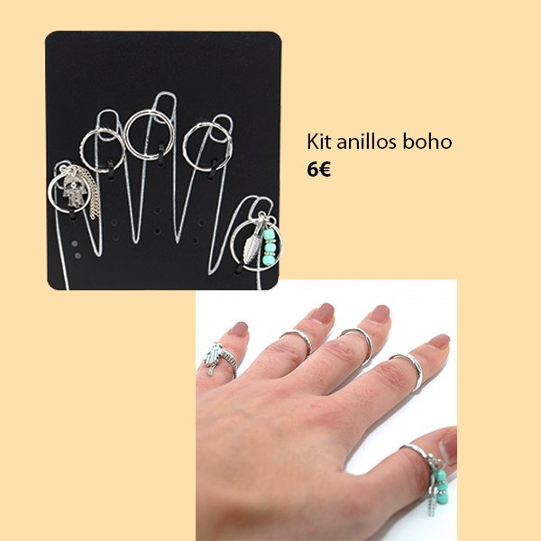 deplanoodetacon's tweet photo. Kit #anillos
▫Boho
▫Fantasía
▫Sky
✨

6€

https://t.co/0Ypaiuswbf https://t.co/YClXngfz0T