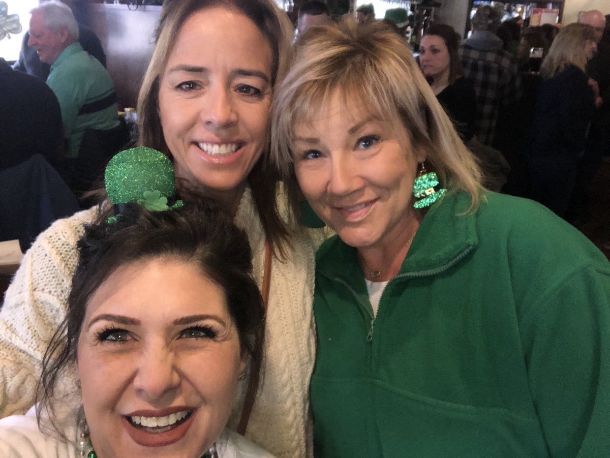 Top ‘o the mornin!?Hangin with my girls on this beautiful St. Patrick’s ...