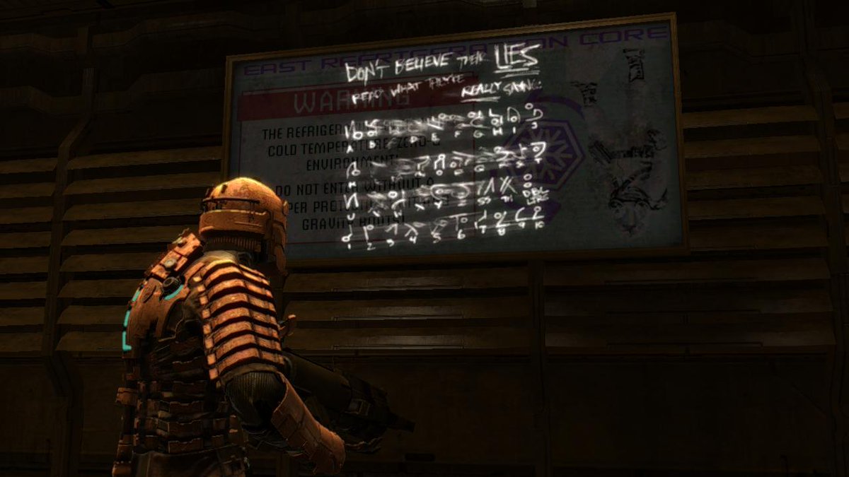 おㄘんㄘん ｎｚ乱射事件の銃を見てdead Spaceというゲームで狂信者が壁中に意味不明な文字を書き込んでた奴を思い出した なんというか犯人は空想に出てくる登場人物並にヤバい奴だったんやなと痛感してる