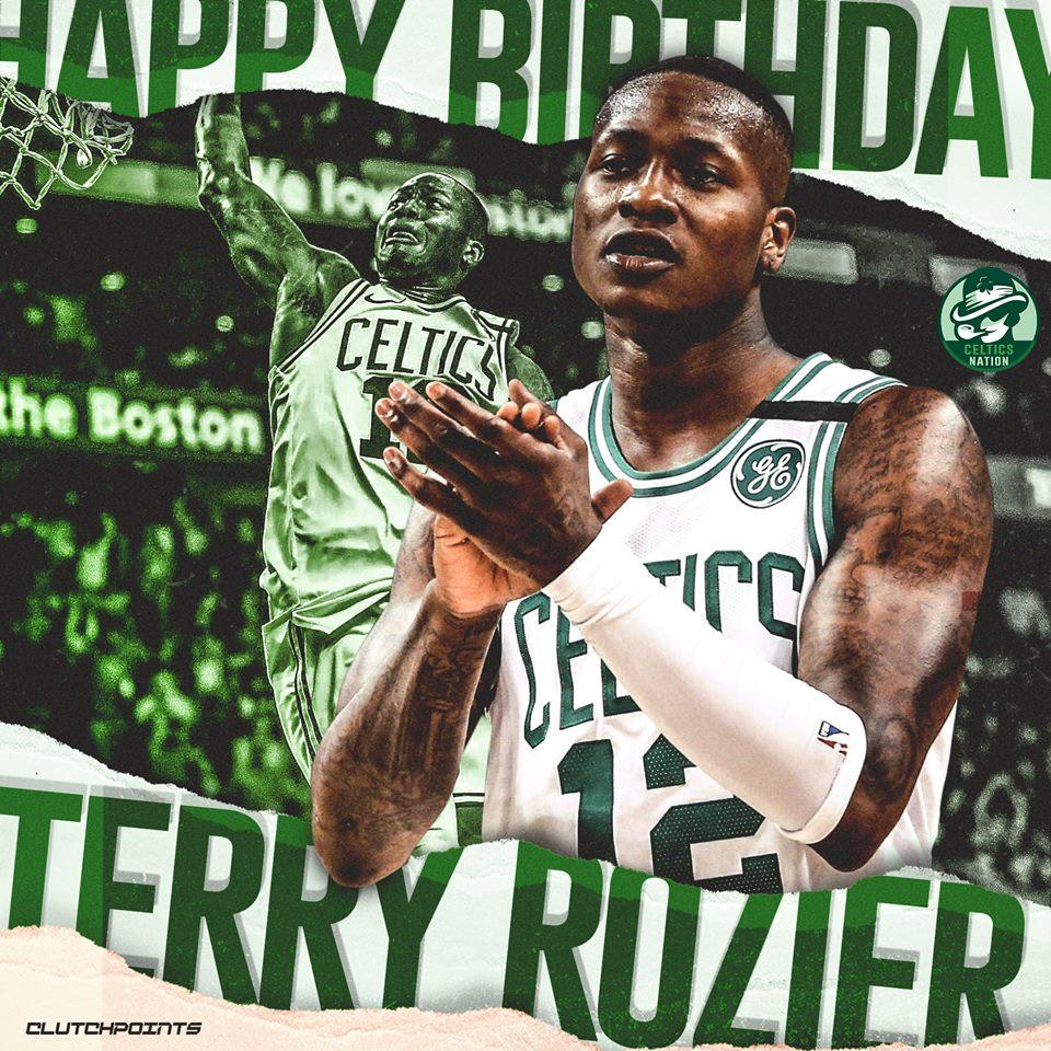 Join Celtics Nation in wishing Terry Rozier a happy 25th birthday   