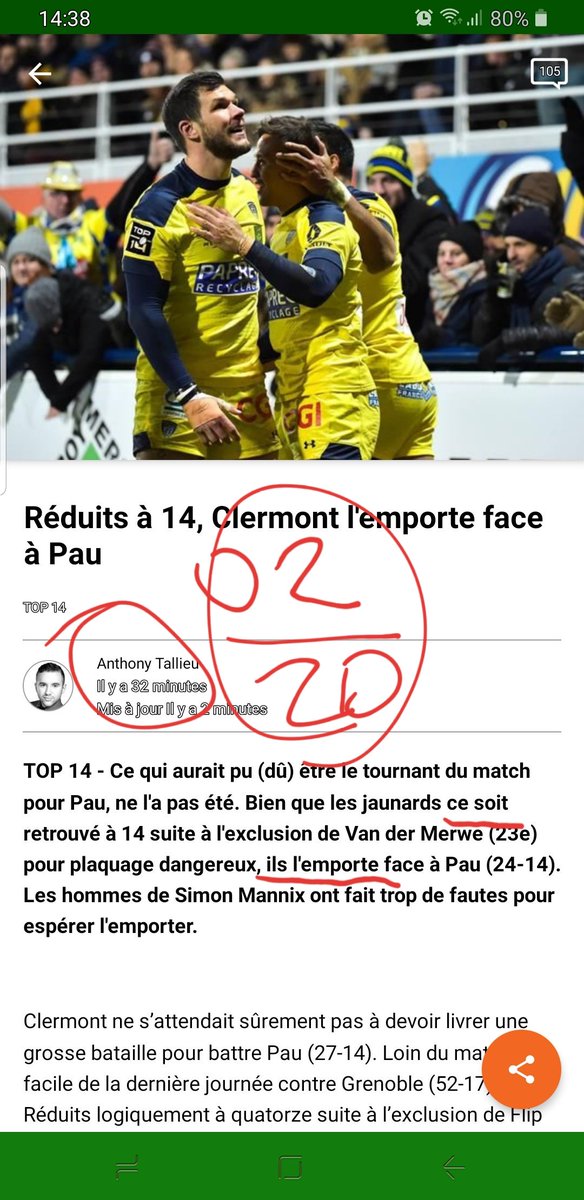 icimontferrand's tweet photo. Bonjour @RugbyramaFR @ATofficiel 
Je vous offre un bled ? https://t.co/rT7jcBQ3FY