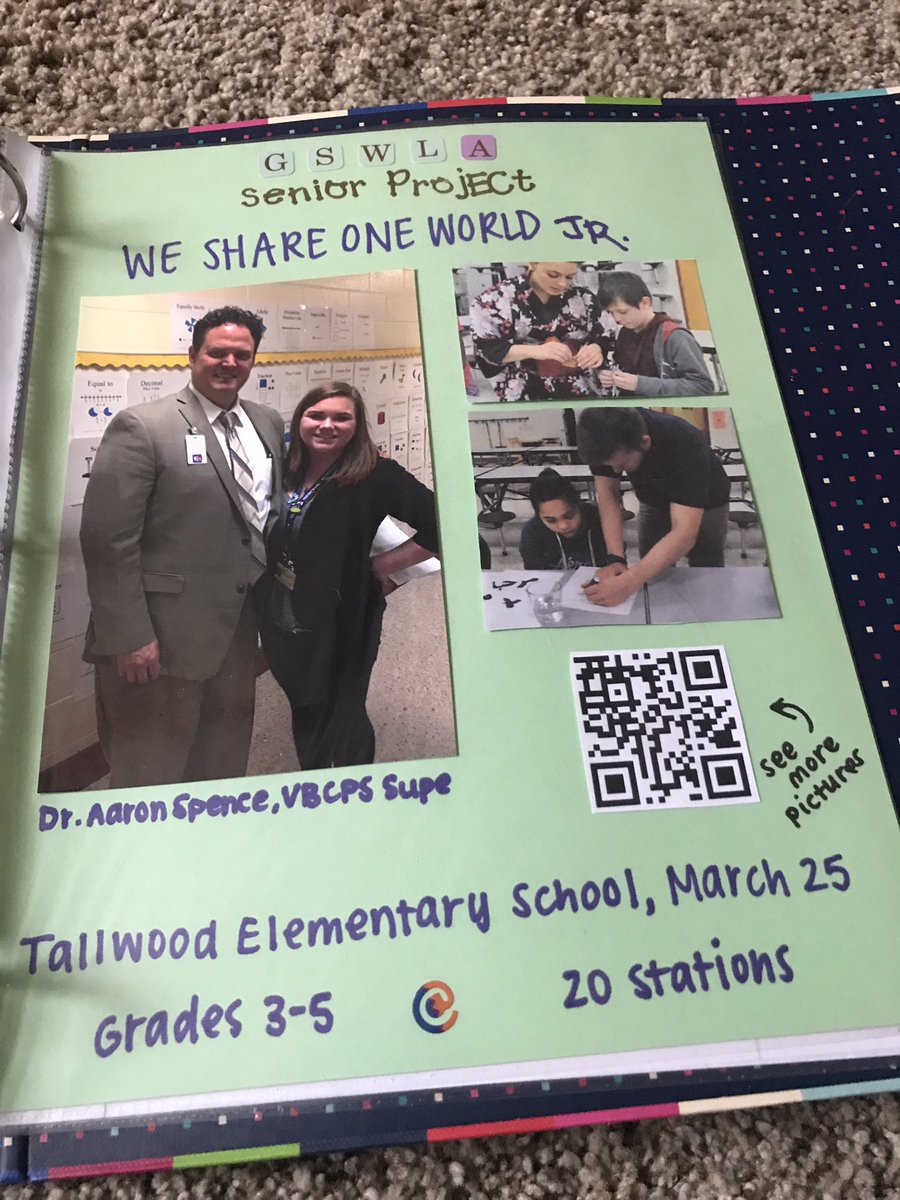mstjkastorff's tweet photo. Refining my portfolio for my interviews this and came across this gem! Easily one of the most important things I did in high school! #WeShareOneWorldJr. #GSWLA #tbt https://t.co/M9TcOiTq3g