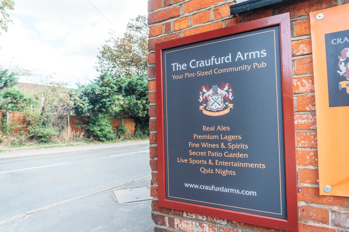 NewcombeMark's tweet photo. BREAKING NEWS – SWM CAMRA Pub of the Year 2018 &amp; 2019!!! 
I am pleased to announce that the Craufurd Arms has been voted the Slough, Windsor &amp; Maidenhead CAMRA Pub of the Year for the second year in a row!!! https://t.co/rsEWcUGZGz