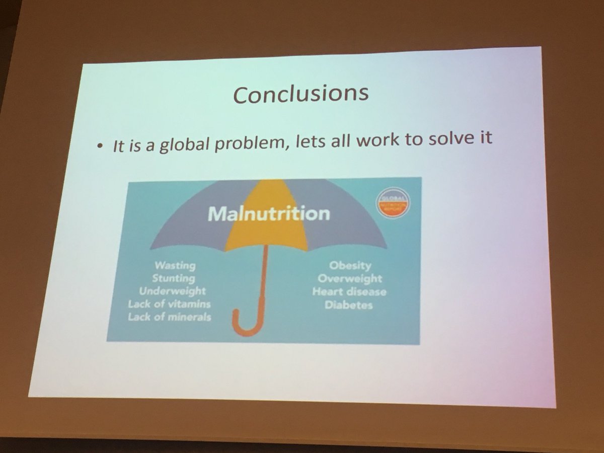 hellikitinoja's tweet photo. Malnutrition is a Global problem - Vice Chancellor Kenneth Matengu from University of Namibia #healthykidsofseinajoki Conference 2019 @Sjkkaupunki @SeAMK https://t.co/UUssPEfvnP