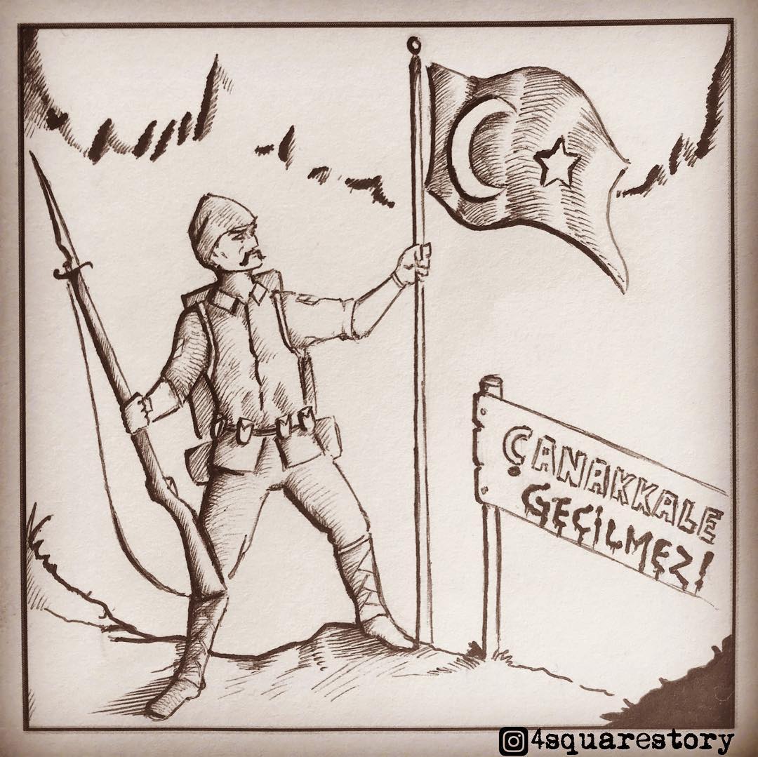 4SquareStory's tweet photo. Çanakkale geçilmez 🇹🇷 
#4ss #4squarestory
#18MartÇanakkaleZaferi #Çanakkale #Gelibolu #TSK https://t.co/eQzJpIOppb