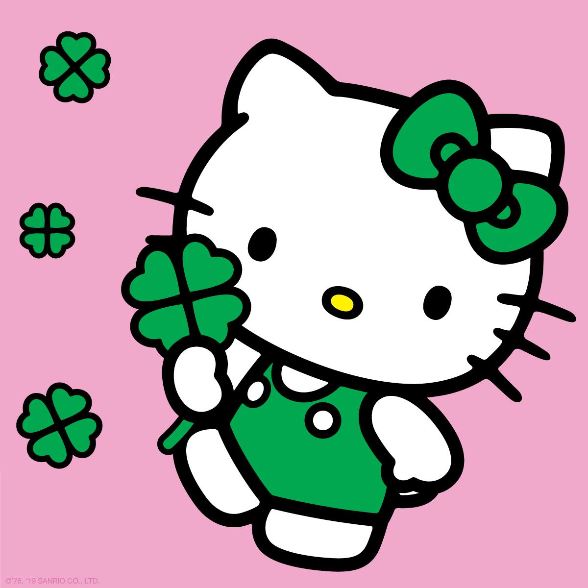 hello kitty st patricks day hoodie