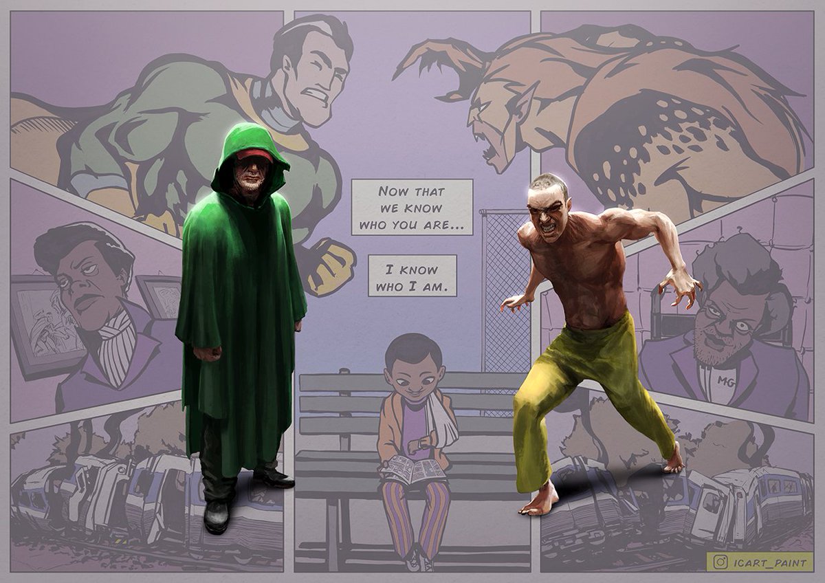 ICart_Paint's tweet photo. Hello, voici un fan-art sur la trilogie Incassable ( Unbreakable ), Split et Glass que j'ai réalisé pour le webzine @thejellybrain n°5
J'espère qu'il vous plaira !

#glassmovie #split #unbreakable #fanart https://t.co/vlZzXyF0Sn