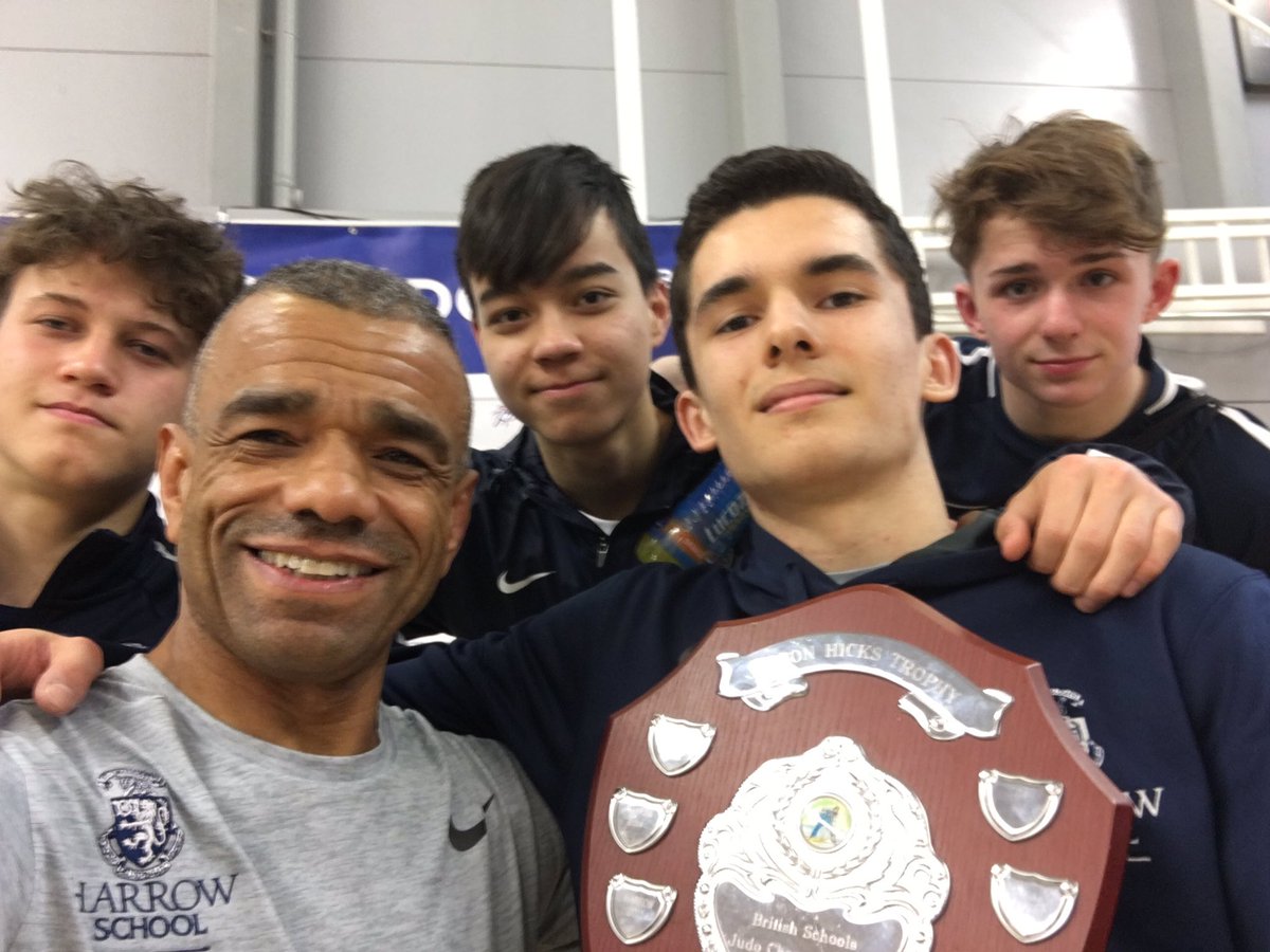 PAA3dan's tweet photo. Harrow school are British Schools
Champions 2019! A massive thank you to Matthew Glossop, Martin Steed and Graham Furber for fantastic support and making judo at Harrow tick.

Of course, the boys do the fighting and they really do fight like lions! I am very proud of them. https://t.co/vdIOnCWPbo
