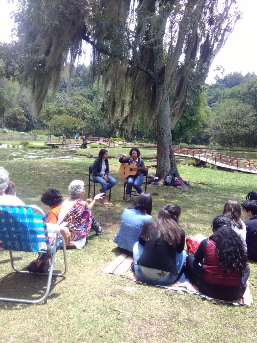 El Jardín Botánico es un espacio para disfrutar no solo de la naturaleza si no de las artes, anímate a pasar un rato diferente con nosotros 🌲🌳🌷🌻