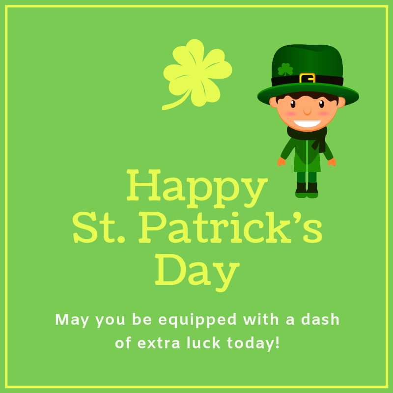 GoboVr's tweet photo. ☘️"Never iron a four-leaf clover, because you don't want to press your luck." ☘️ https://t.co/FyBokStHSz
