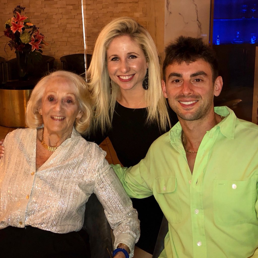 heitner's tweet photo. Life is beautiful. Share with me in the joy of celebrating my grandmother’s 92nd bday. My hero. Survived the Holocaust &amp; is my biggest inspiration. No matter how tough life may seem, push through, every damn day. https://t.co/MWEriWZPja