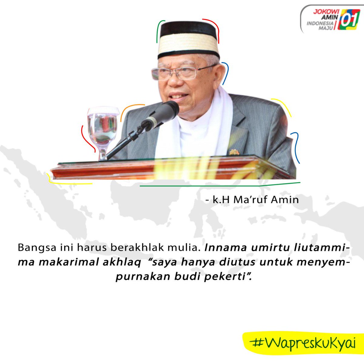 #berSATUikutKyai 
#WapreskuKyai 
<a href="/jokowidodo_1/">Joko Widodo</a> 
<a href="/jokowi/">Joko Widodo</a>
<a href="/Rangkuti01/">Wong Ndeso</a> 
<a href="/EkoSandjojo/">Eko P. Sandjojo</a> 
<a href="/afifriau/">afifuddin</a> 
<a href="/Brigade01Arwan1/">Muh Arwani</a> 
<a href="/DodiShawana1/">@DodiShawana</a> 
<a href="/HarimauRokan1/">BlackPanther</a>