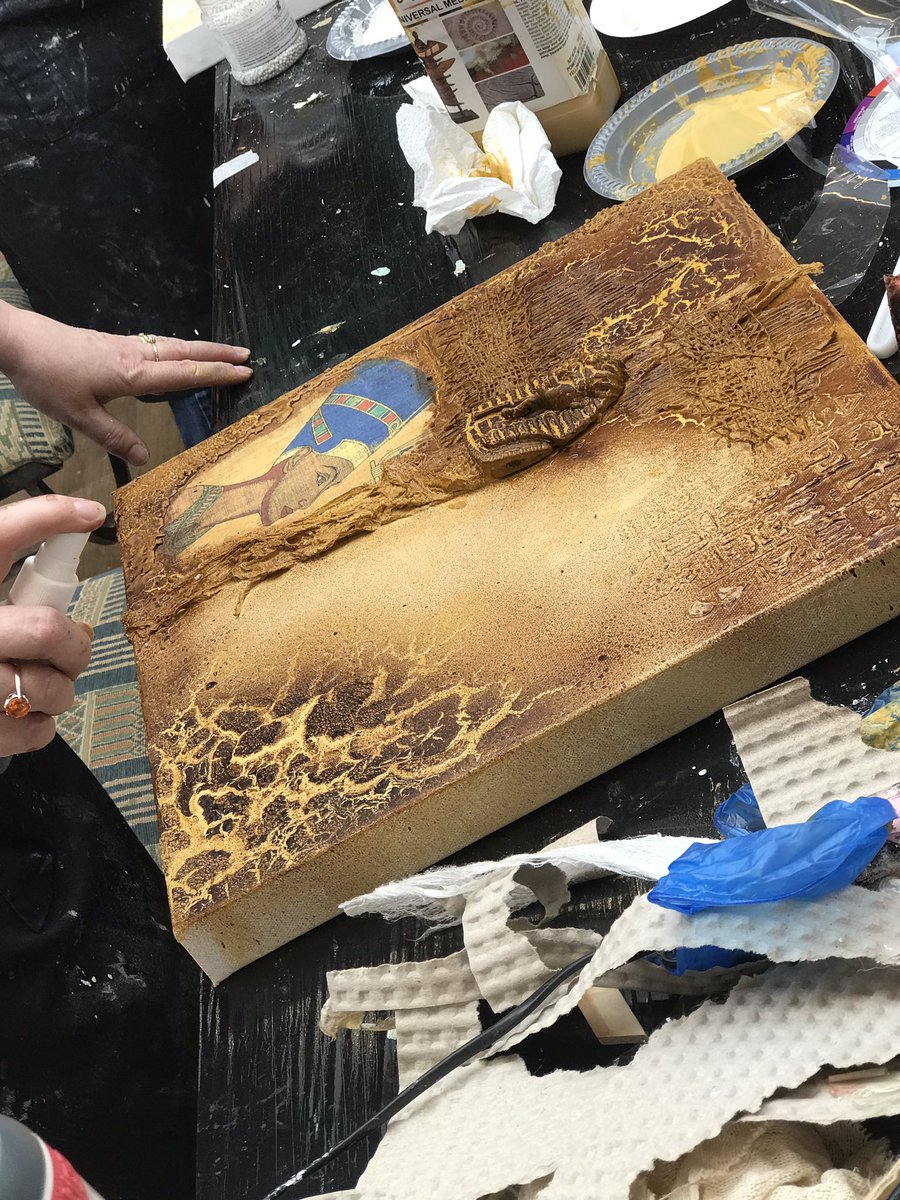 powertexuk's tweet photo. #Powertex #mixedmedia #certifiedtutor #training #Egypt #techniques #itcouldbeyou #texture #art #craft #businessopportunities https://t.co/yWiV1uB7Sz