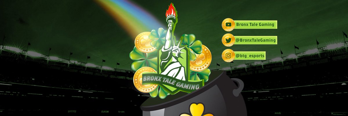 BTGDavey's tweet photo. Happy St Patrick’s Day from the #BronxGang - We Were Feeling Lucky &amp; Thought We Might Remind You to Follow Us On All of Our Platforms 🍀
Don’t Forget New Members Today As Well 👀 #CarryTheTorch🗽 https://t.co/sGDe80OHhs