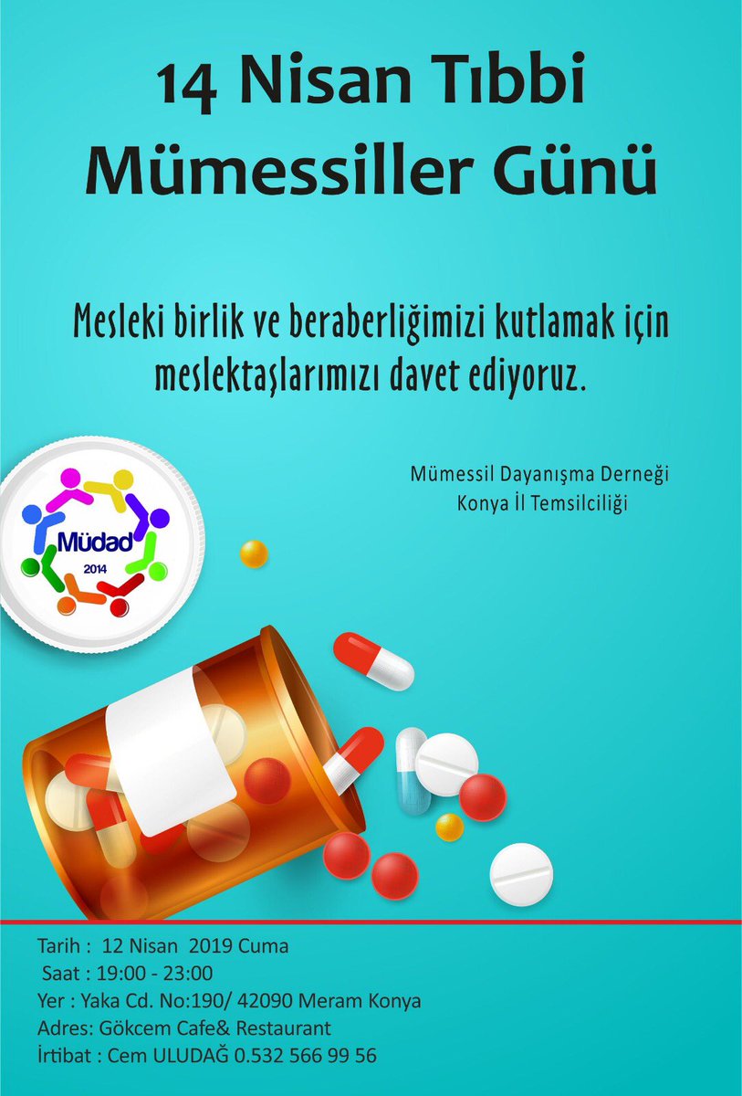 KonyaMudad's tweet photo. Mesleki birlik ve beraberliğimizi Mümessilller Günü sebebiyle güzel bir eğlenceyle kutlamaya hazır mısınız? https://t.co/1913EyYixE