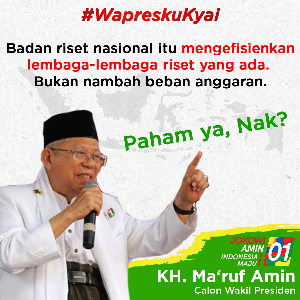 tweeteran_'s tweet photo. Wkwkwk pak sandi salah dan di kasih tau sama abah. Hehe #WapreskuKyai https://t.co/YTAdfCkwbk