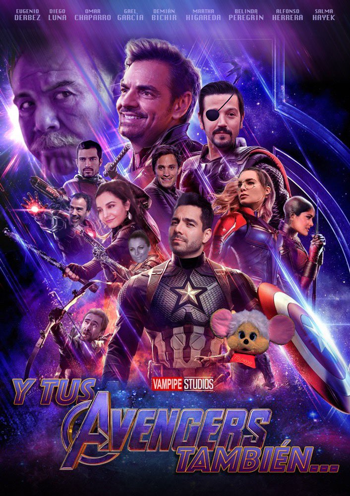 vampipe's tweet photo. Los Avengers versión mexicana. Yo sí iría a verla. https://t.co/8E5izClXPY