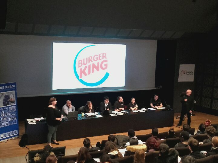EstelleMassip's tweet photo. Bientôt l'ouverture du Burger King de Pessac : 54 équipiers recrutés avec @poleemploi_NA et @BurgerKingFR https://t.co/4Z4qIxAFYs