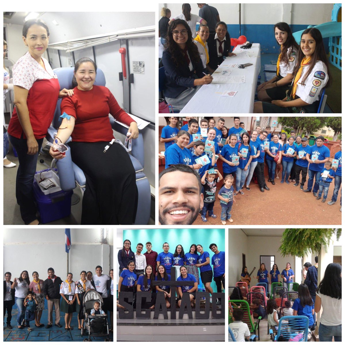 prevandrofavero's tweet photo. In #GYD19, countless activities happened throughout Paraguay. Through the GPA’s (small group), the Youth visited places such as children's homes, hospitals, asylums, schools, families, settlements and children's eateries. #ConnectedToSave @pastortedwilson @prertonkohler https://t.co/a46tBpyYuZ