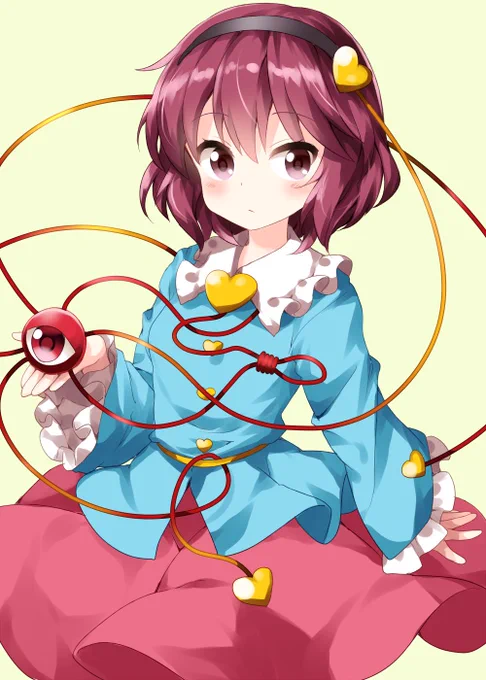 #深夜の真剣お絵描き60分一本勝負 古明地さとり 