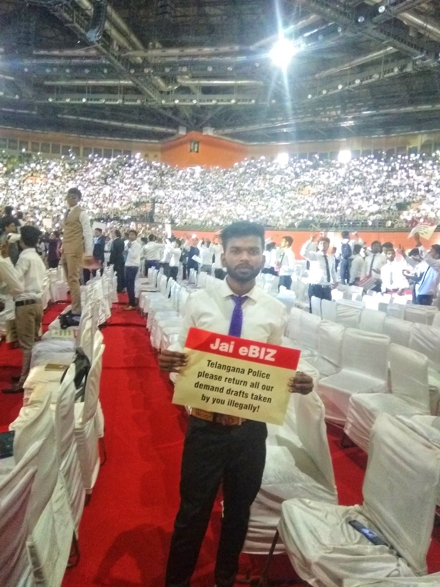 avataranjit's tweet photo. Dear @narendramodi ji please save us from this injustice. I am a proud direct seller and a proud ebizer.
Dear Telangana police please follow the rule of the land.
#justiceforebiz #satyamevjayate 
@NITIAayog @amitabhk87 @PMOIndia https://t.co/RfYazjjkec