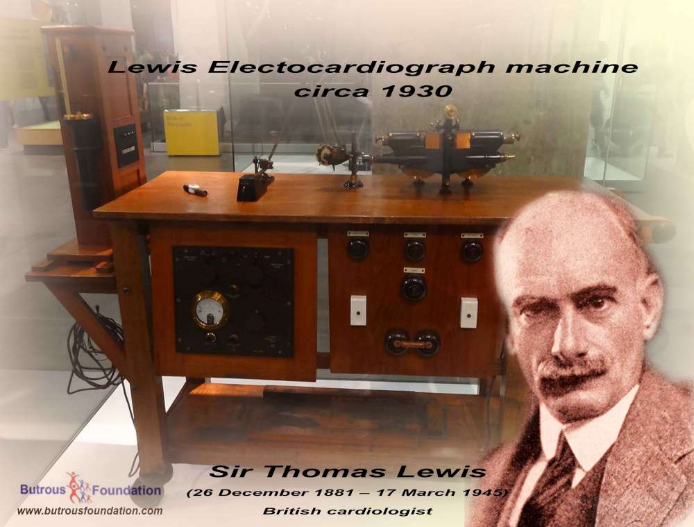 Butrousfound's tweet image. Thomas Lewis “father of clinical #cardiac #Electrophysiology .” British cardiologist who pioneered using science within biomedical practice. Lewis advanced the use of the #electrocardiograph  #onthisday #otd