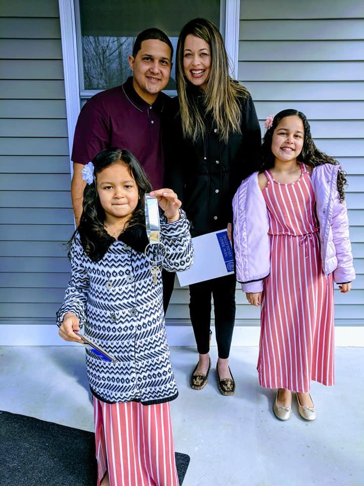 CumberlandHFH's tweet photo. Congratulations Rosa and Carlos Gonzalez on your new Cumberland County Habitat for Humanity home.  Welcome to the Habitat Family! https://t.co/pI5HwTvUAW