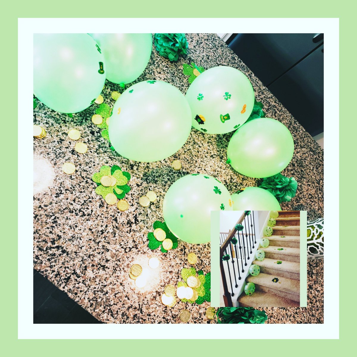 Add a little green to your home on this St Patrick Day!
@PinataAndKrewe
#islanddecor #staircasedecor #simple  #decoracioninteriores #decor #partydecorations #partydecor #kitchendecor #kitchendecorating
#stpatricksday #atlanta #atlantastpatricksdayparade 
 #stpatrickday2019 💚🍀