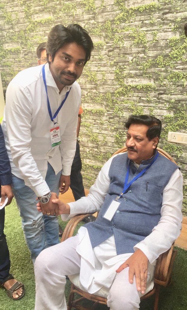 Wishing a very happy birthday to Prithviraj Chavan Sir He is a real motivator for new generation. 