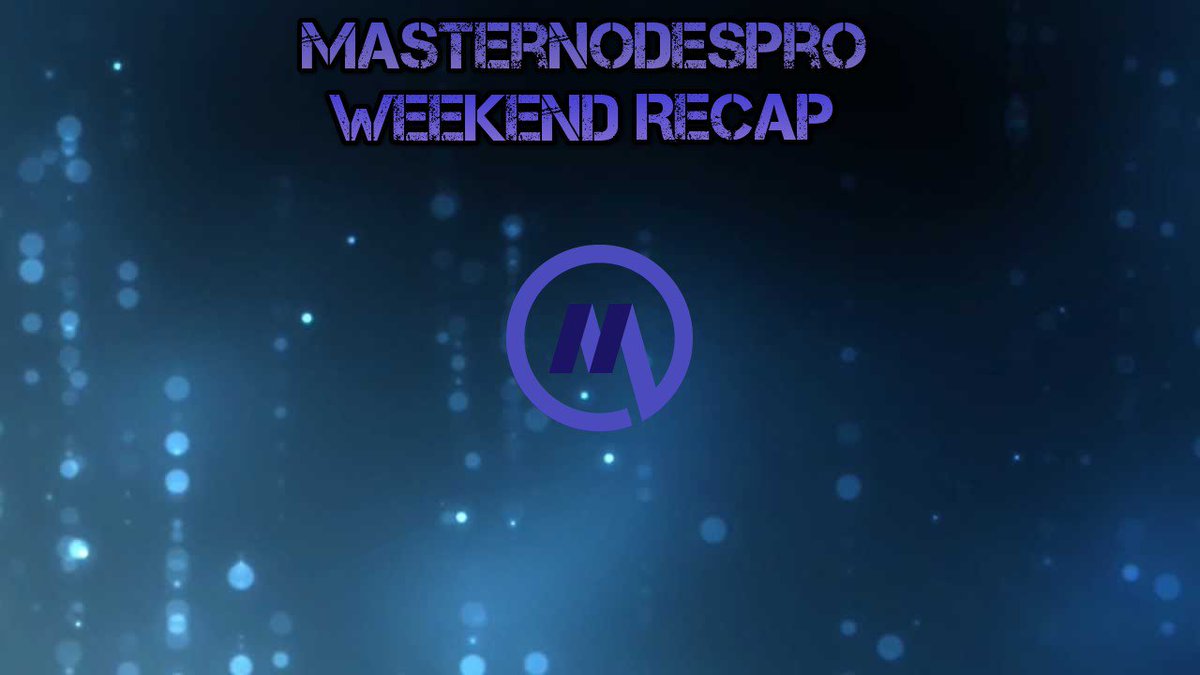 MasterNodesPro's tweet image. Check out our Weekend Recap! This week see our new listings, wallet updates, YouTube video, and more in the article below!

masternodes.pro/news/article/m…

 @NIXplatform  @MIDAS_NEWS   @LOBSTEXofficial   @WorxCoin   @3DCoin_io   @DashGreenNet   @PARQ_coin