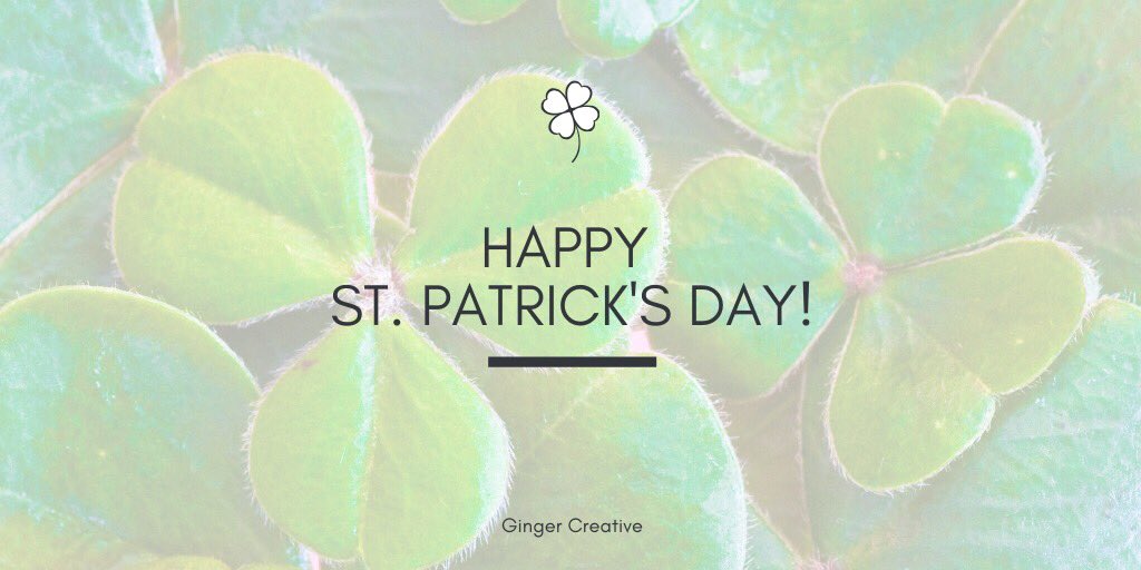 GingerChitChat's tweet photo. May your troubles be less and your blessings be more. And nothing but happiness come through your door 🍀

Happy #StPatricksDay Everyone! 🍻

#Northampton #Northamptonshire https://t.co/MmjbQFE4Z2