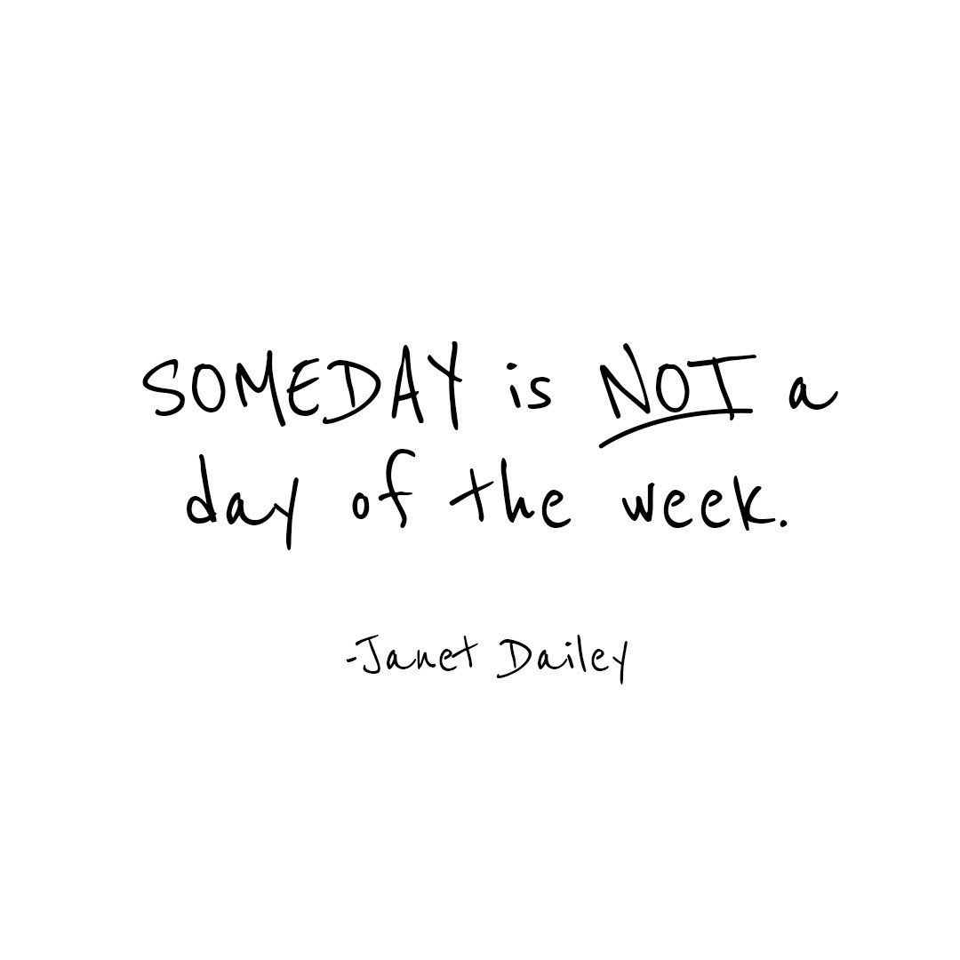 cmbrookins's tweet photo. Too often someone tells me their biggest goal, and it's good--I mean really, really good. I'm excited. I'm ready to cheer them on. I'm here for it!!
And then they sigh and say longingly, "Someday."
What? Quit ruining the momentum!
You want a better life. #Gobuildit https://t.co/BSBFUhWlsy